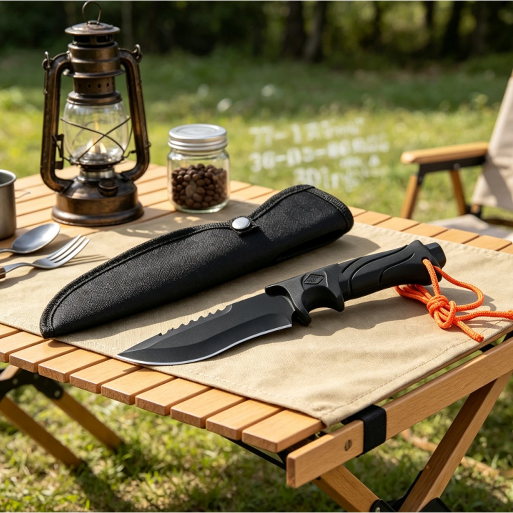 Edc Carry Fixed Blade - Multifunktionales Camping- und Überlebensmesser mit Feststehender