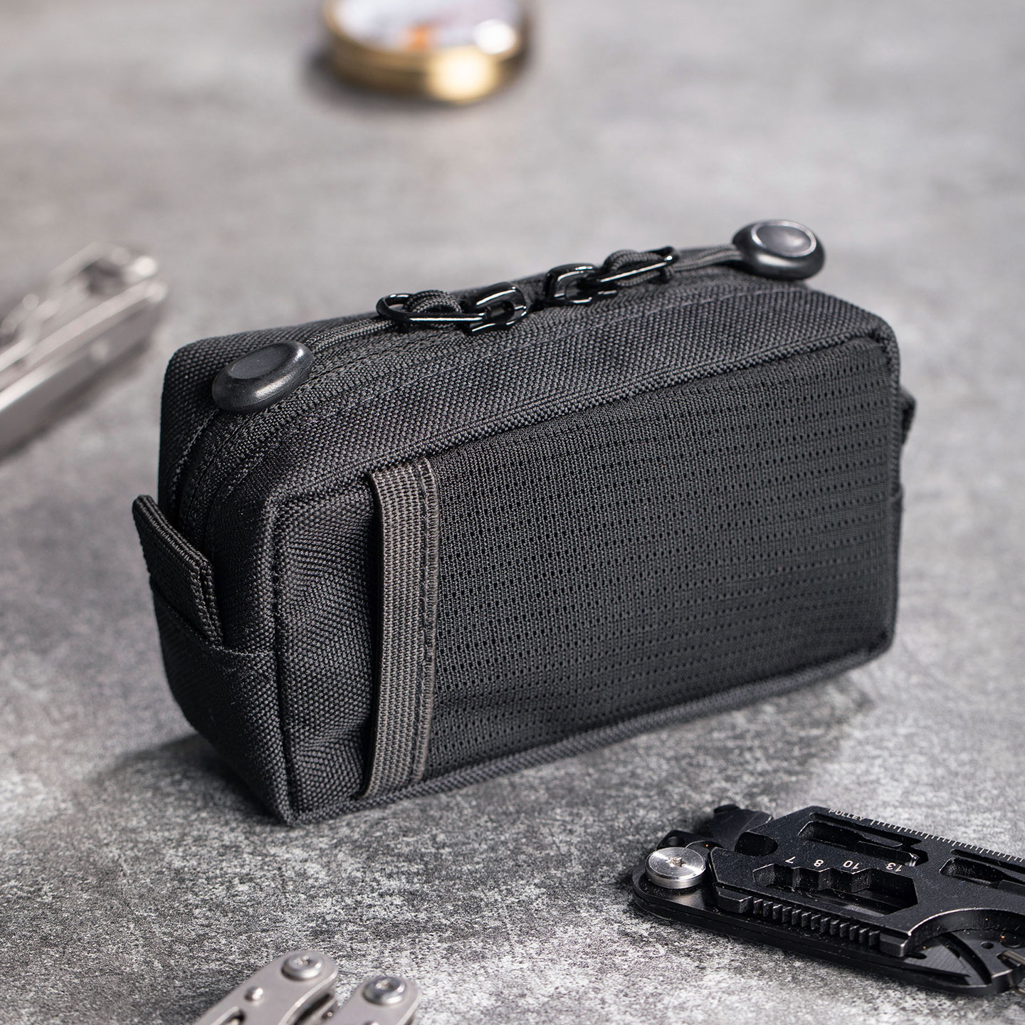 Edc Carry Pocket Pouch - Taktische EDC-Organizer-Tasche aus strapazierfähigem Oxford-Gewebe, Ausrüstungstasche