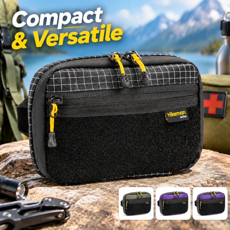 Edc Carry Pocket Pouch - Taktische EDC-Aufbewahrungstasche für den Außenbereich, Werkzeug-Organizer,