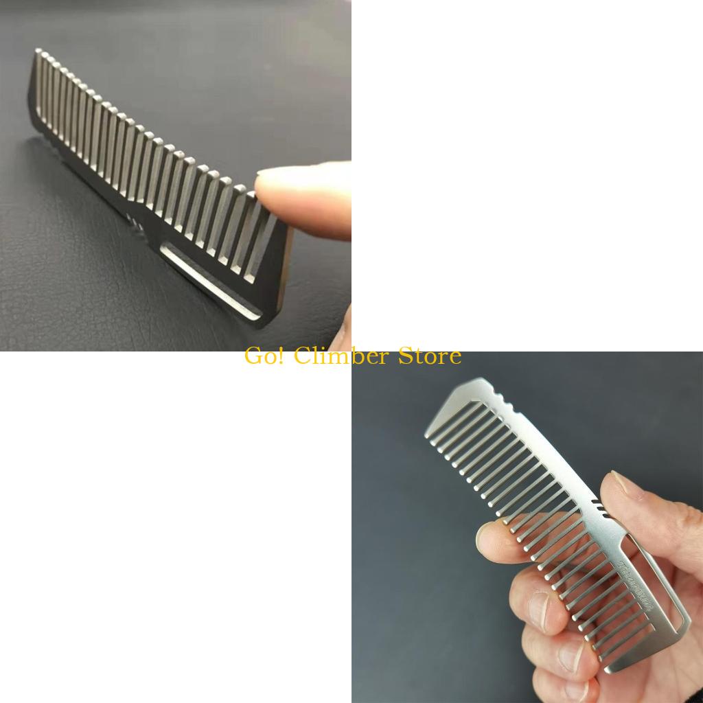 Comb Pocket Titanium - Q84C Tragbar für Kamm aus Titanlegierung,