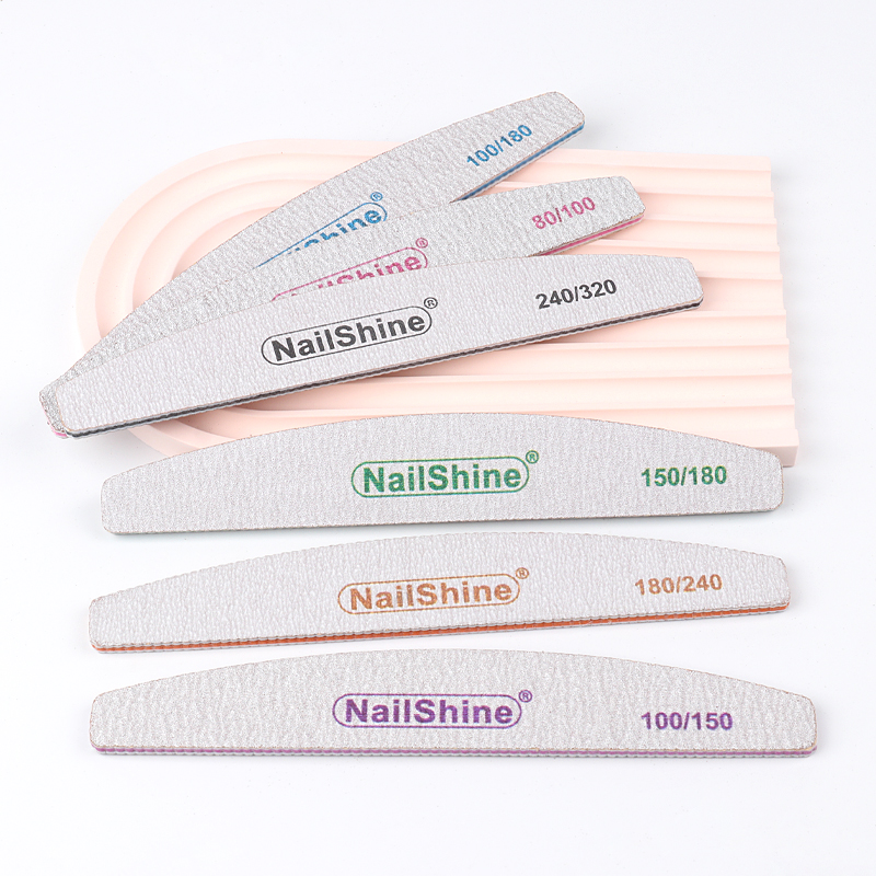 Nail File Titanium - 3/6/10 Stück Starke, dicke Nagelfeilen, Nagelpufferblöcke,