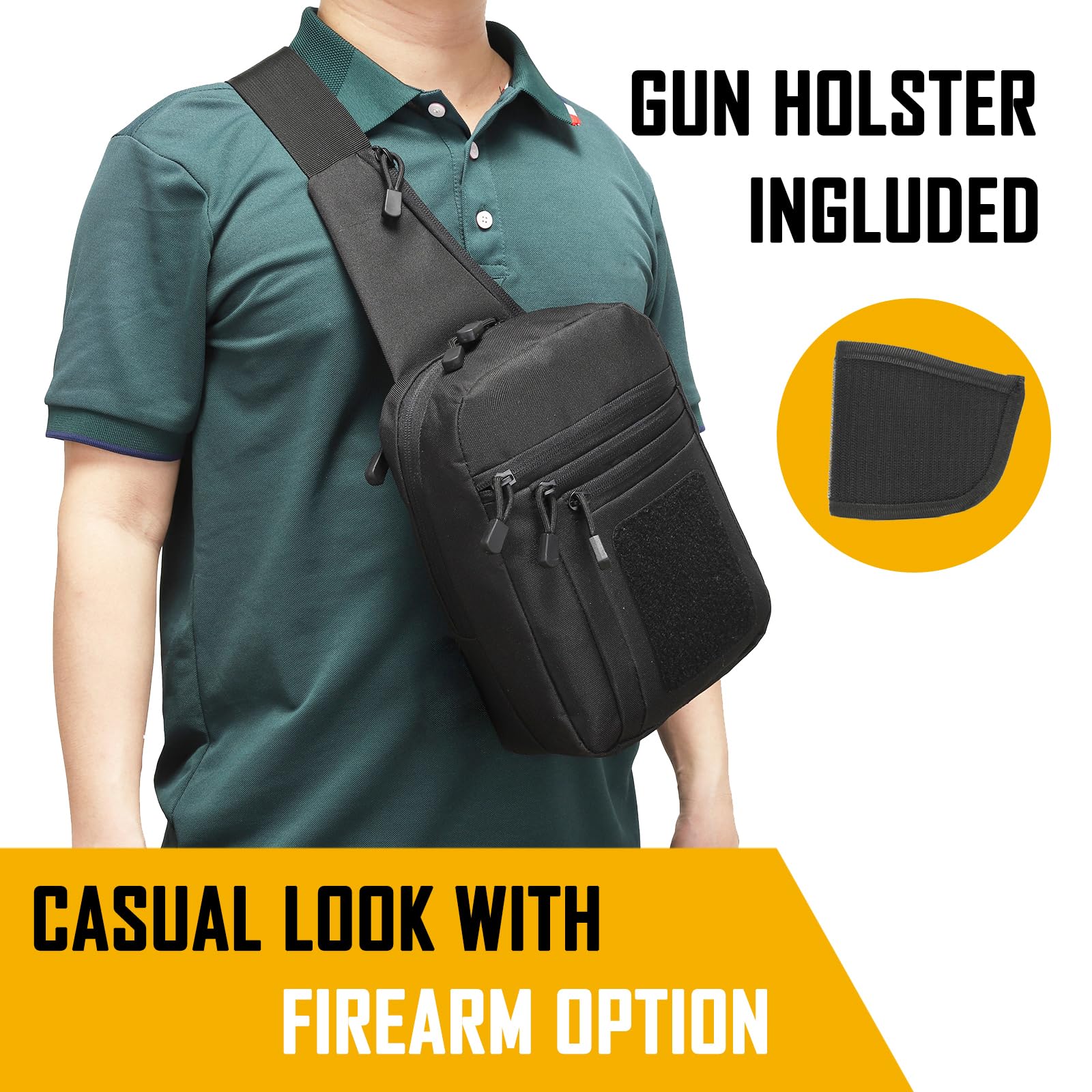 Appendix Carry Edc - Verdeckte Tragetasche für Herren, Ccw-Tragetasche, EDC-Tragetasche,