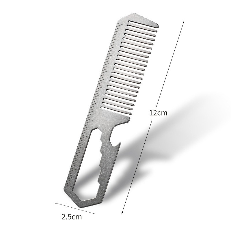 Neuer Multifunktionskamm aus T – Comb Pocket Titanium Bewertung und Preis