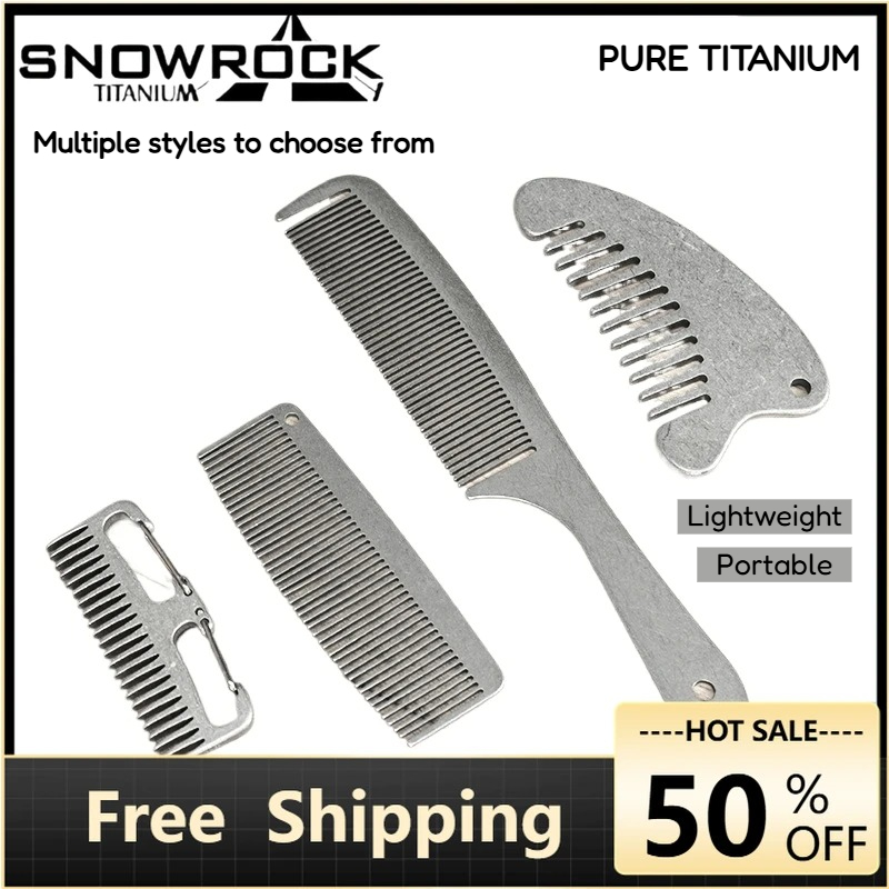 SNOWROCK Steingewaschener Tita – Comb Pocket Titanium Bewertung und Preis