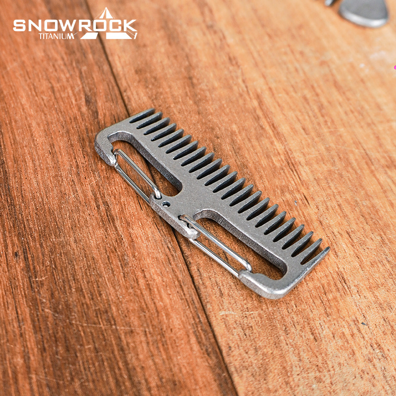 SNOWROCK Steingewaschener Tita – Comb Pocket Titanium Bewertung und Preis