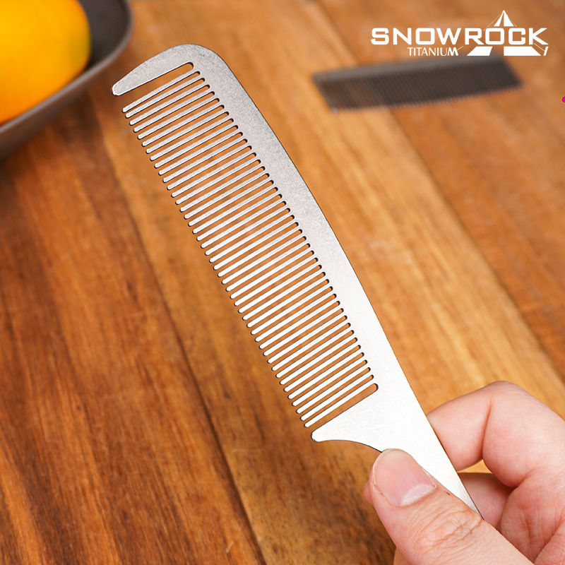 SNOWROCK Steingewaschener Tita – Comb Pocket Titanium Bewertung und Preis