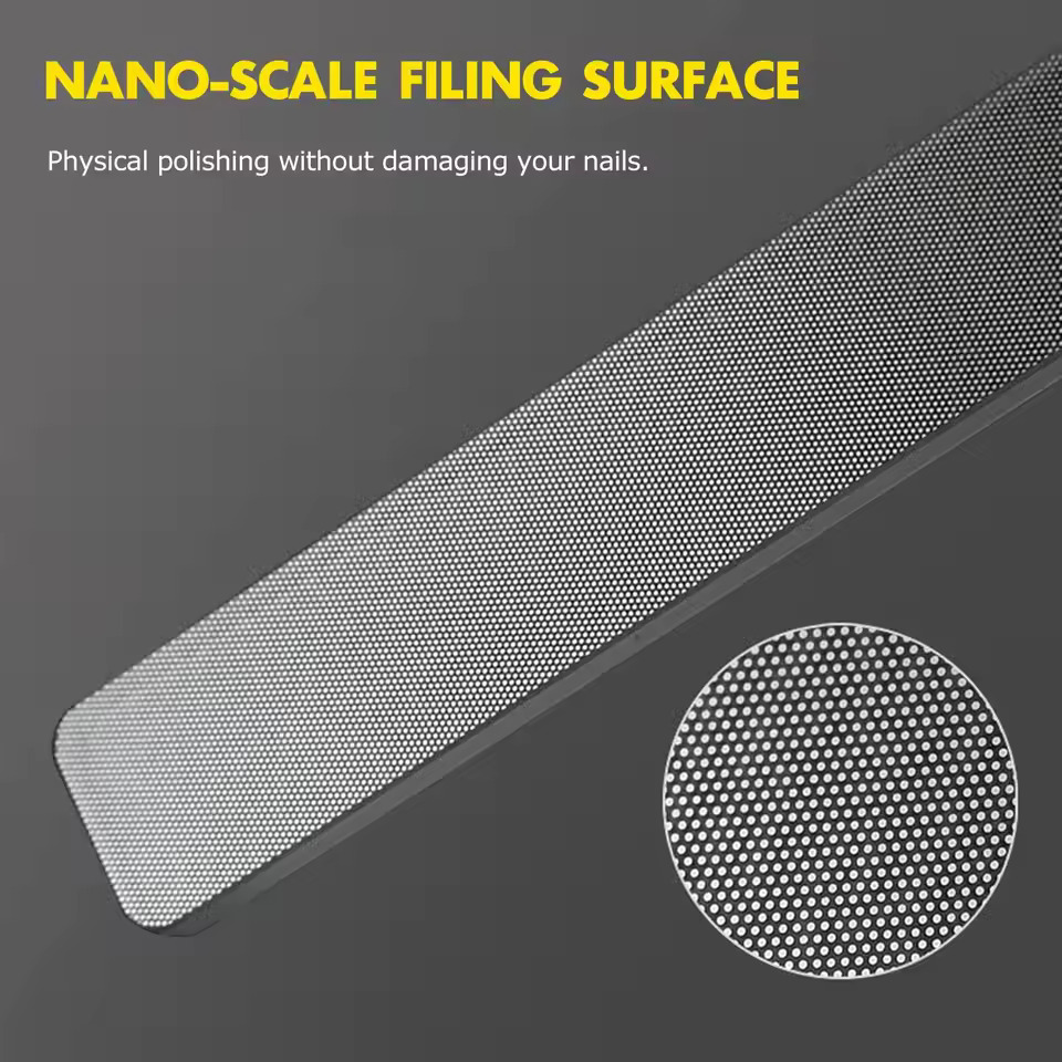 1/8 Stück Glas-Nagelglätter, U – Nail File Titanium Bewertung und Preis