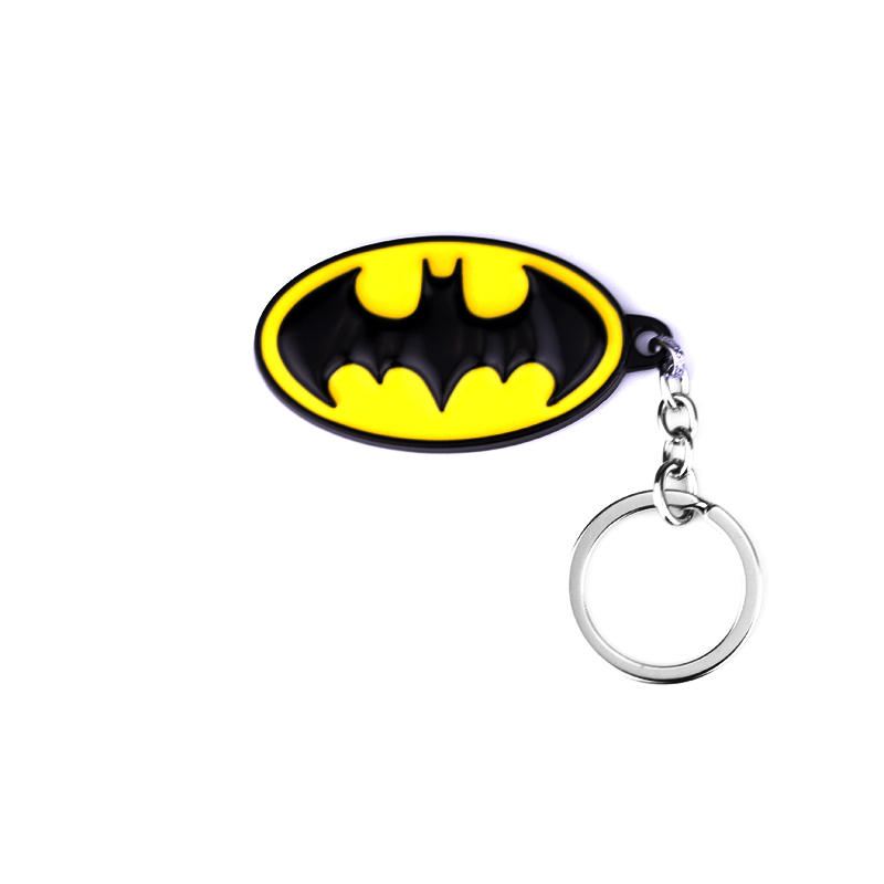 Kreativer schwarz-gelber ovale – Carabiner Keychain Bewertung und Preis