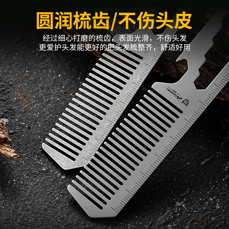 TC4 Kamm aus Titanlegierung, F – Comb Pocket Titanium Bewertung und Preis
