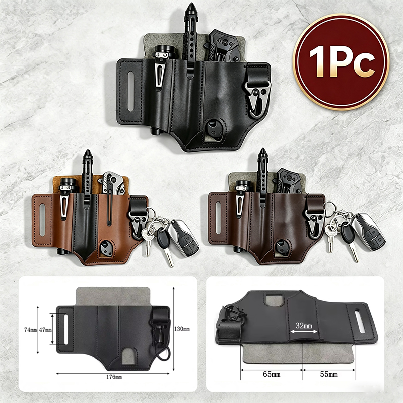 Rindsleder Taille Aufhänger Tr – Edc Carry Pocket Pouch Bewertung und Preis