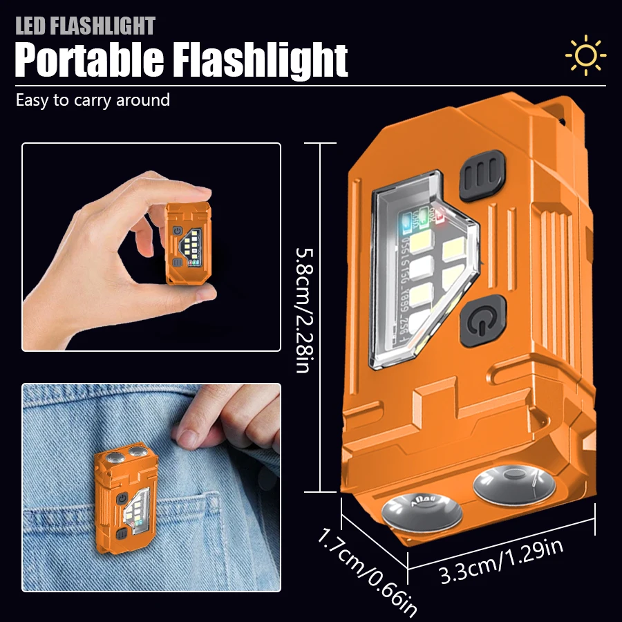 Mini-Schlüsselanhänger, EDC-Ta – Keychain Flashlight Bewertung und Preis