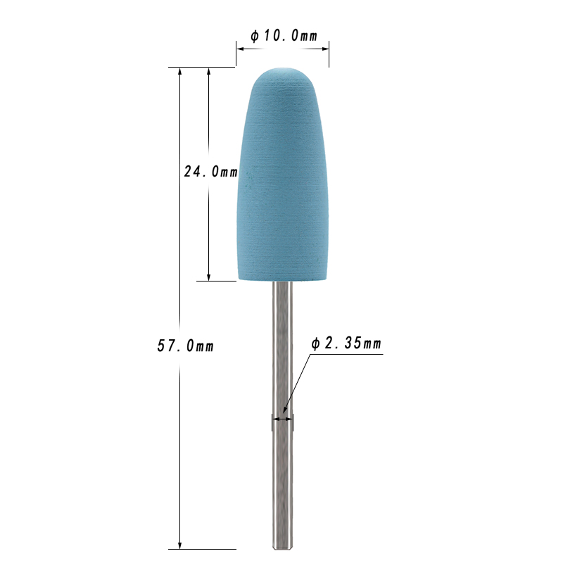 5-teiliges Set Silikon-Nagelbo – Nail File Titanium Bewertung und Preis