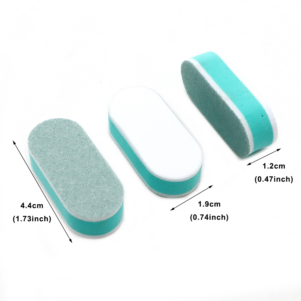 10/60/120 stücke Mini Nagel Pu – Nail File Titanium Bewertung und Preis