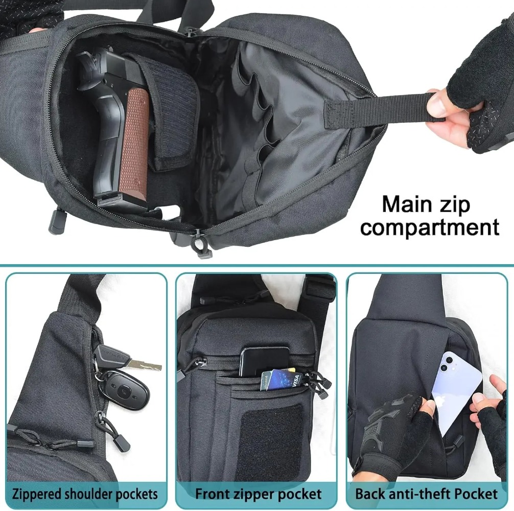 Verdeckte Tragetasche, taktisc – Edc Concealed Carry Backpack Bewertung und Preis