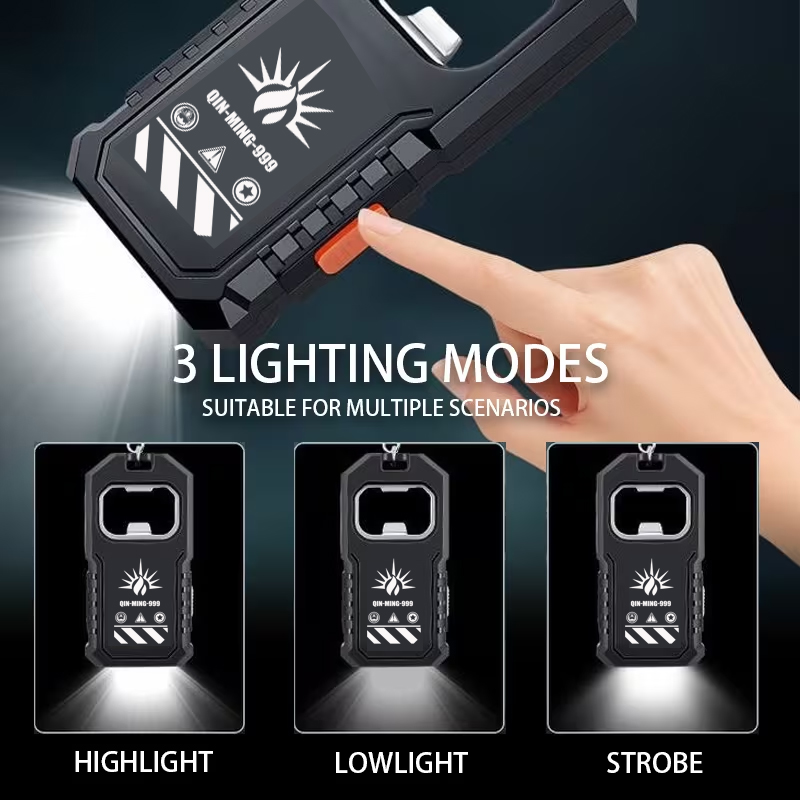 2 Stück tragbare LED-COB-Schlü – Keychain Flashlight Bewertung und Preis
