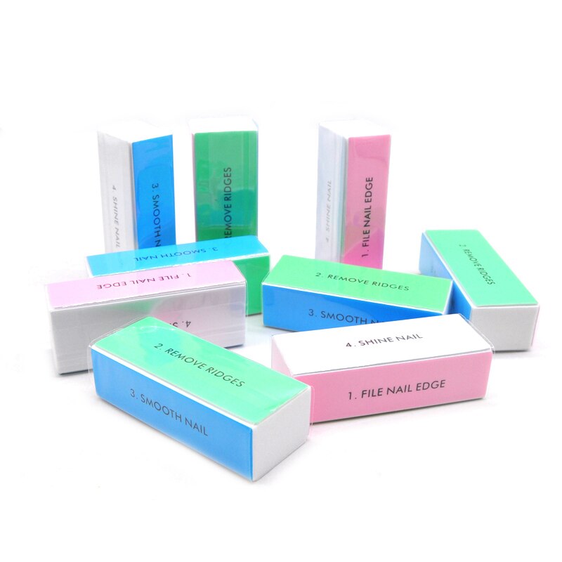 5 stücke Bunte Polieren Block  – Nail File Titanium Bewertung und Preis