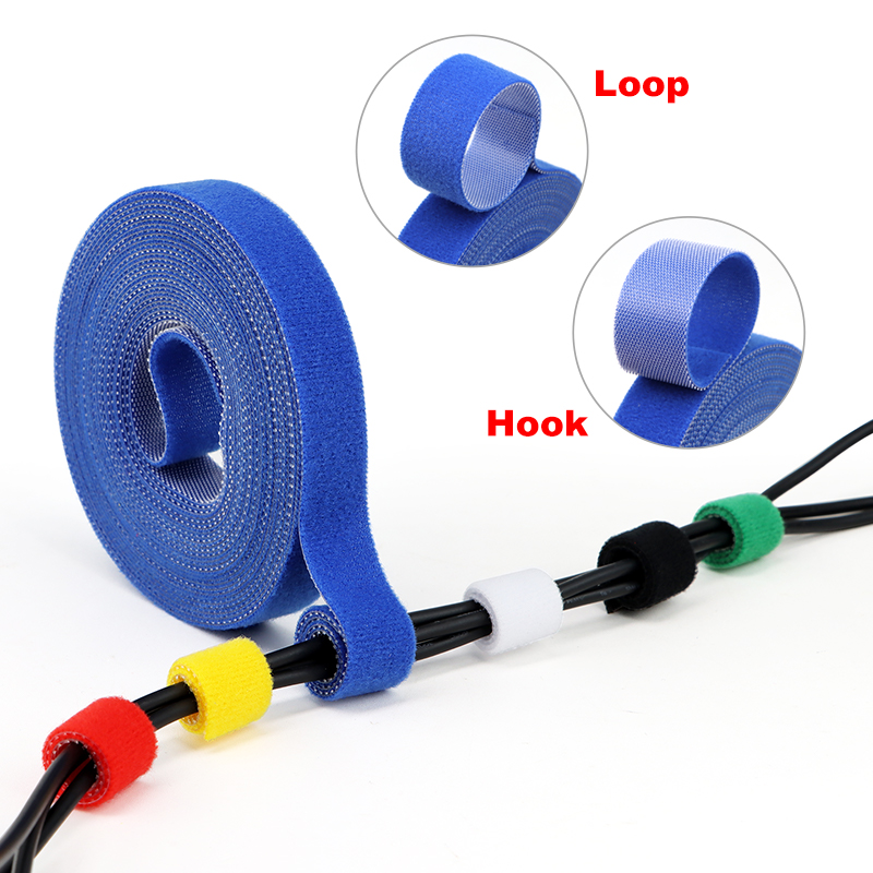 5M/Rolle Klettverschluss-Befes – Gear Tie Reusable Bewertung und Preis