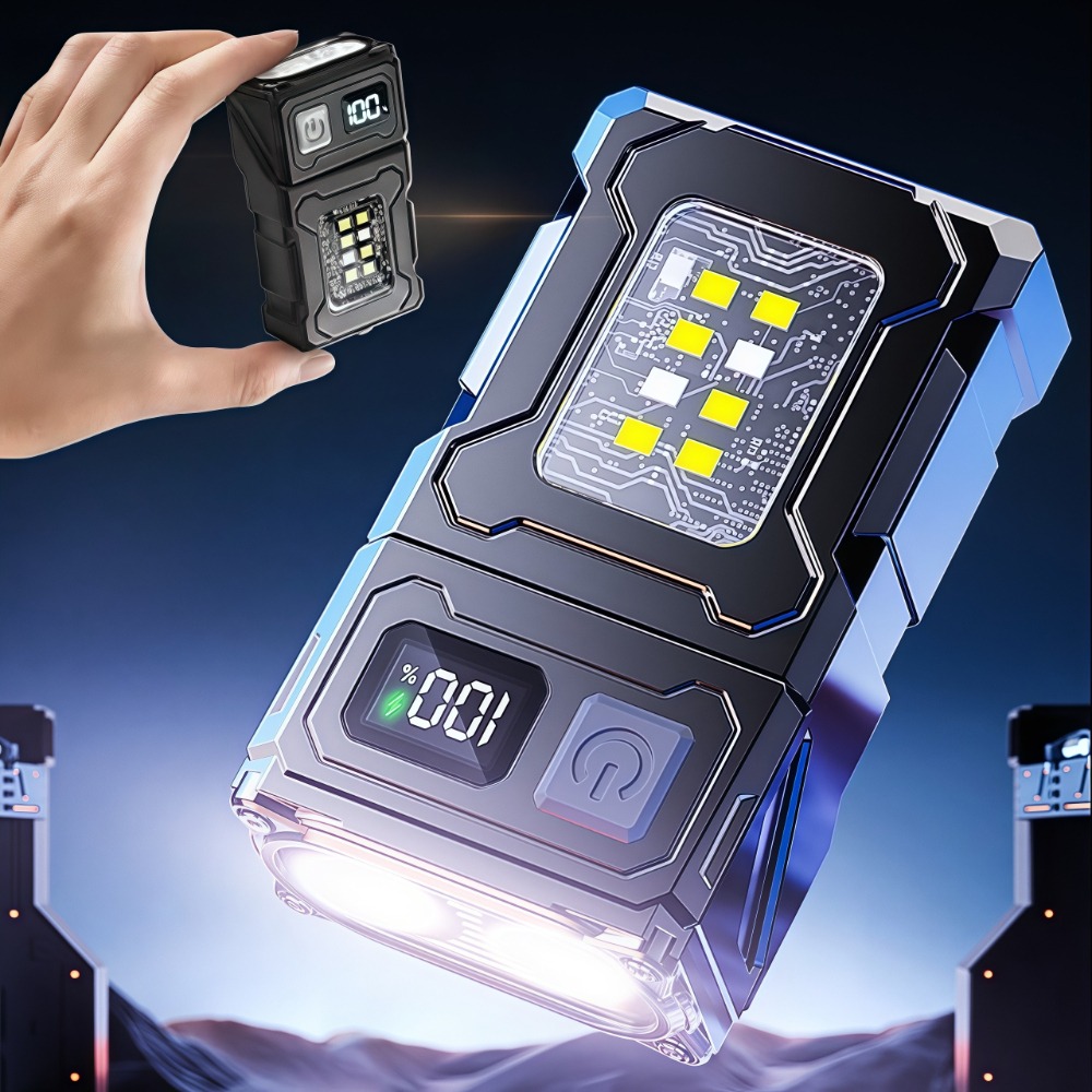 Wiederaufladbare Mini-LED-Tasc – Keychain Flashlight Bewertung und Preis
