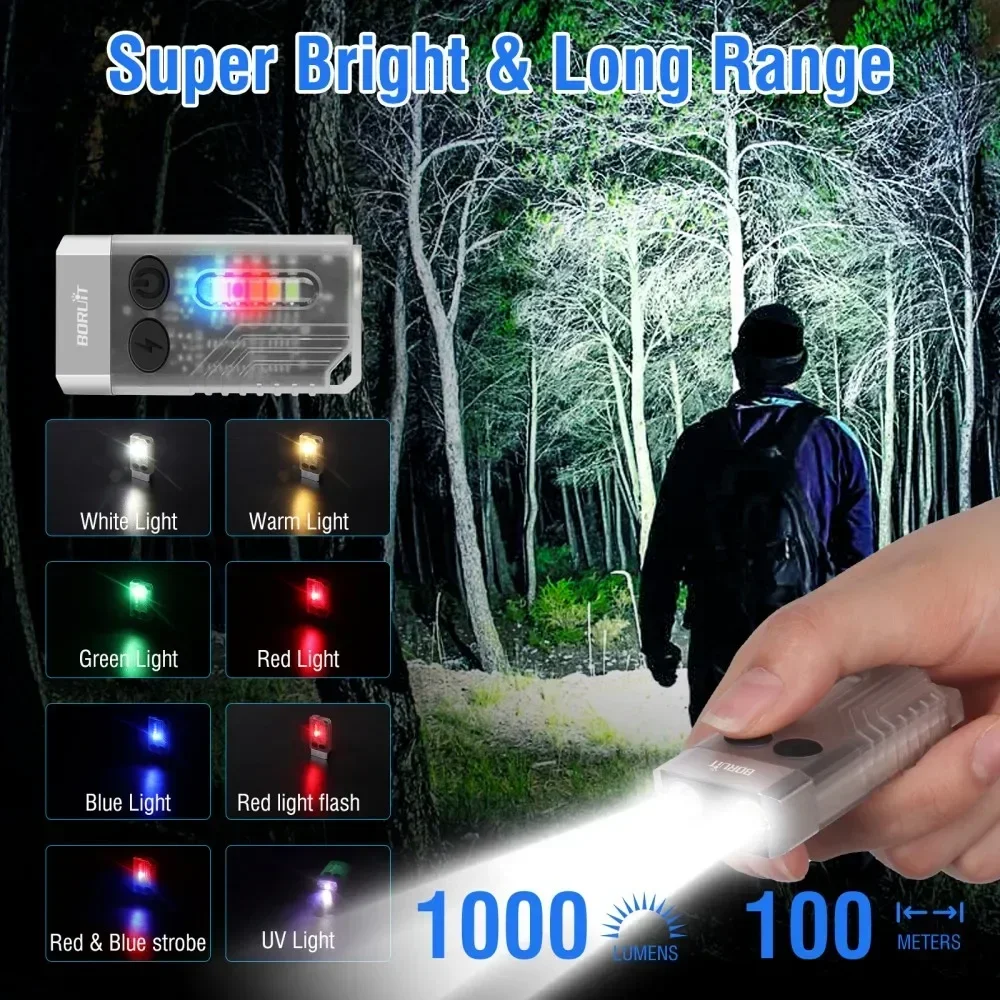 BORUiT V10 Schlüsselanhänger U – Keychain Flashlight Bewertung und Preis