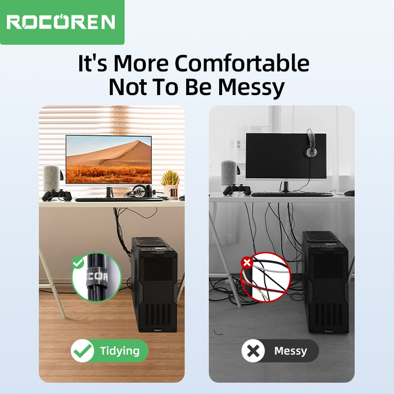 Rocoren Kabel-Organizer, abneh – Gear Tie Reusable Bewertung und Preis