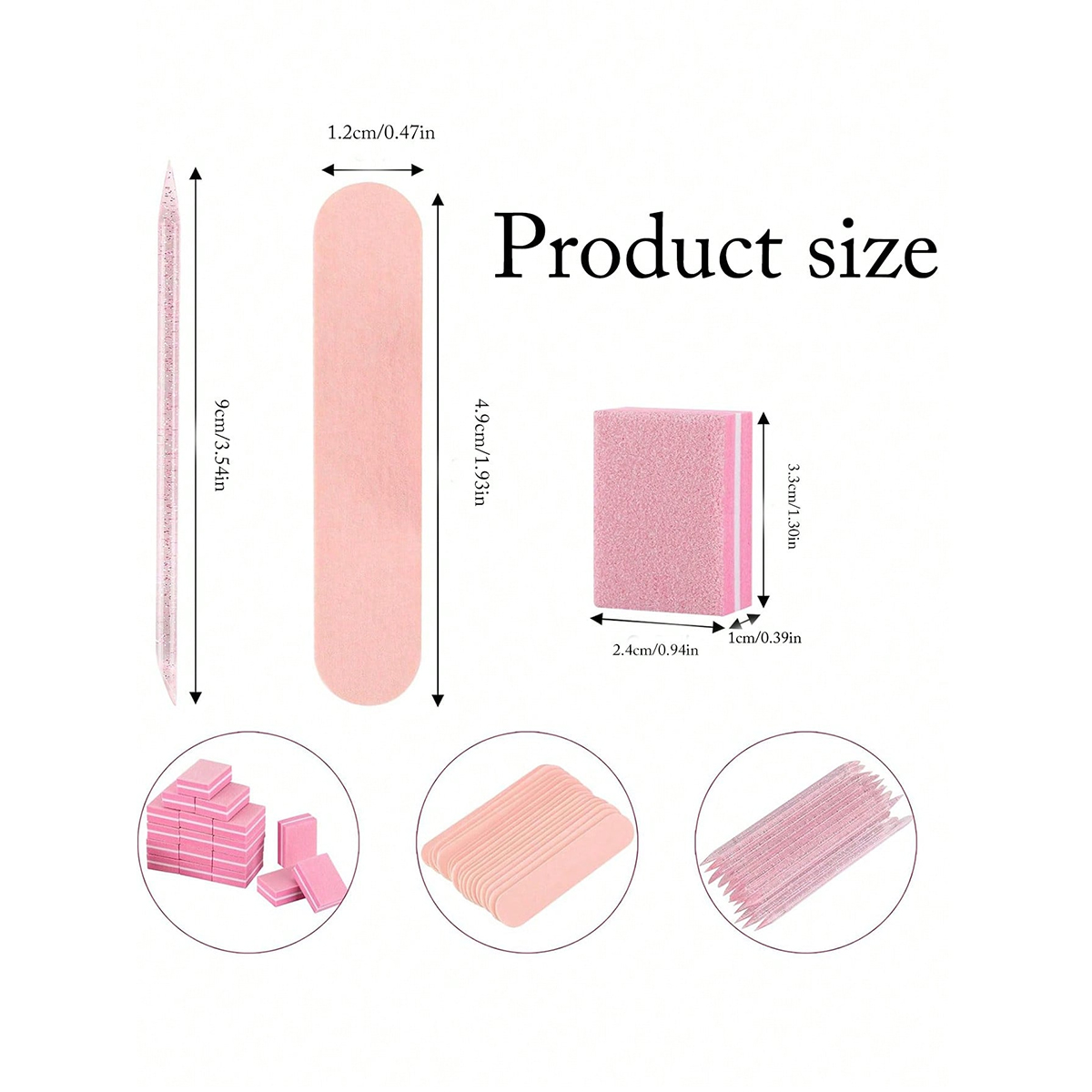 Maniküre-Sets, Einzeln Verpack – Nail File Titanium Bewertung und Preis