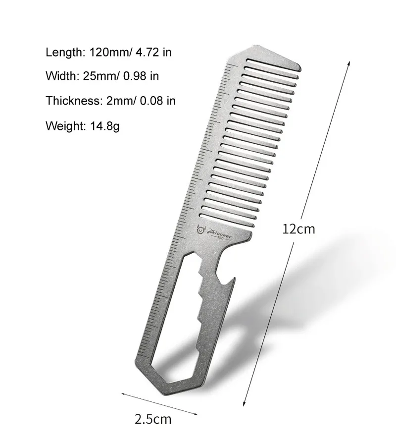 FEGVE Titan Antistatischer Kam – Comb Pocket Titanium Bewertung und Preis