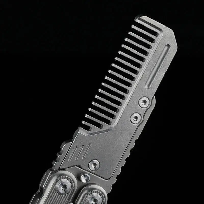 FEGVE EDC Titanlegierungskamm, – Comb Pocket Titanium Bewertung und Preis