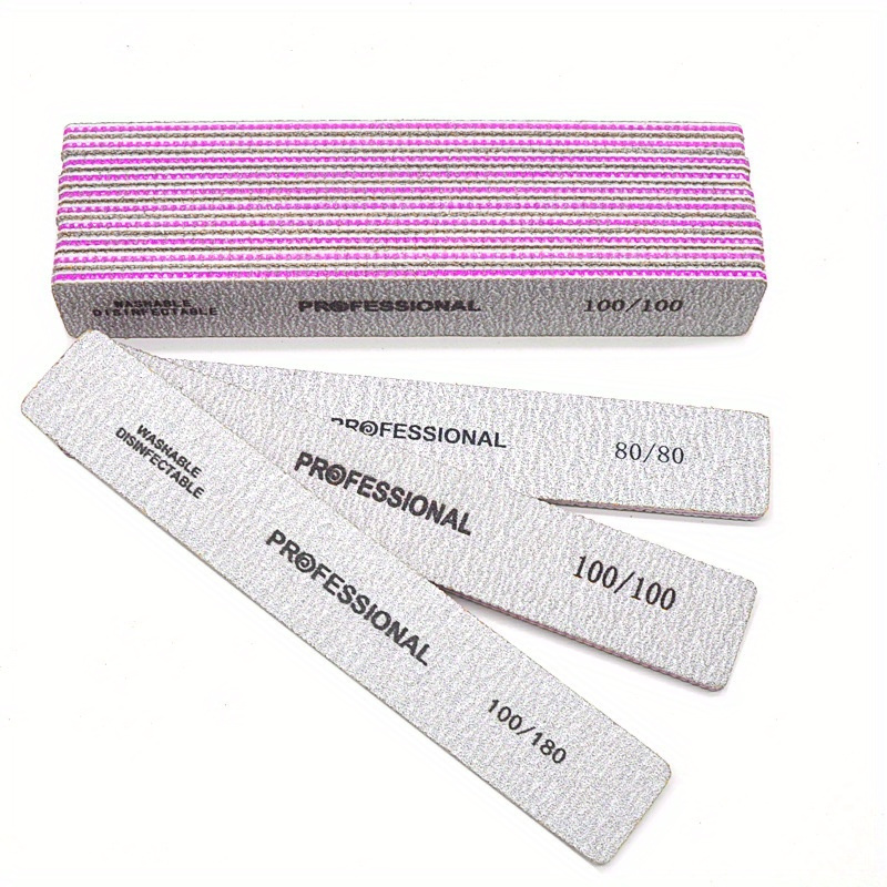 Gerade Nagelfeile 80/100/180/2 – Nail File Titanium Bewertung und Preis