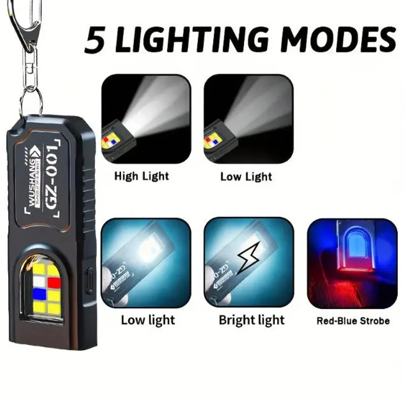 LED-Schlüsselanhänger-Taschenl – Keychain Flashlight Bewertung und Preis