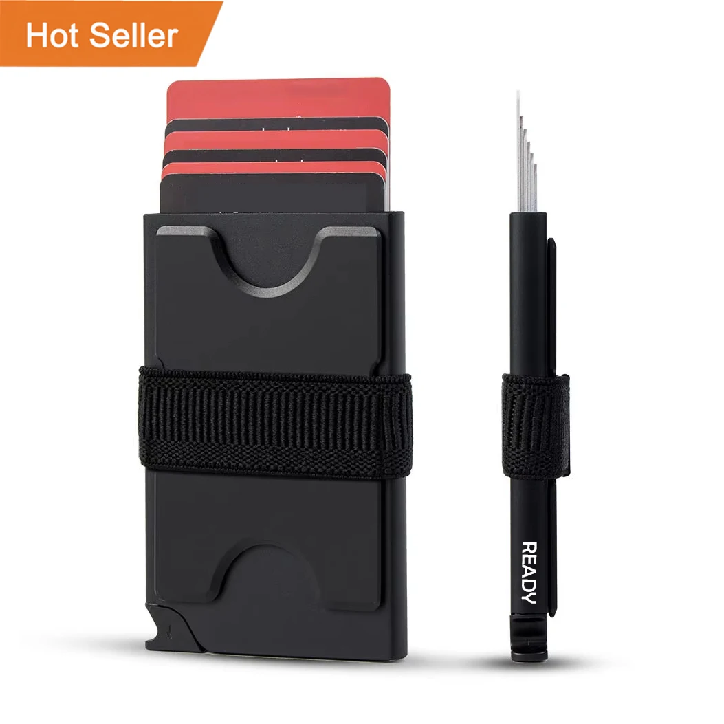 Schlanke Geldbörse für Herren, – Wallet Slim Titanium Bewertung und Preis
